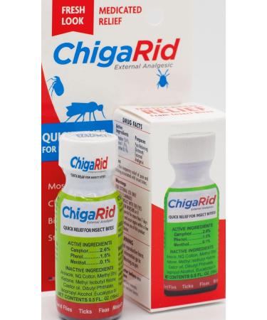 Chigarid External Analgesic - 0.5 oz Pack of 2