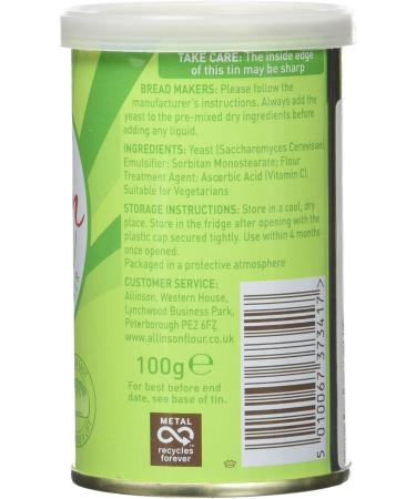 Allinson Easy Bake Yeast 100g - Convenient Pack of 1 for Fresh Baking Results - Buy Online on GoSupps.com
