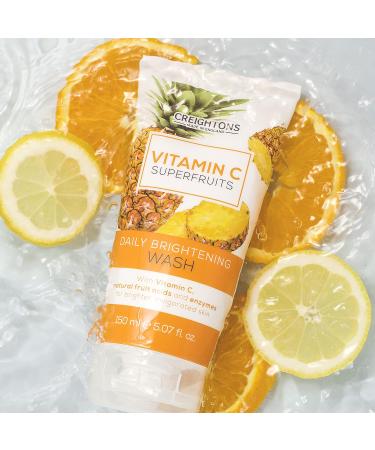 Creightons Vitamin C Superfruits Brightening Facial Wash - 150ml - Buy Online on GoSupps.com