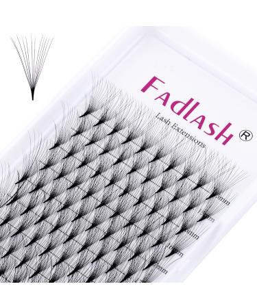 Eyelashes fans 12d 0.07mm d curl 15-20mm russian eyelash extensions prefabricated fan premade russian lashes pennant extensions (12d-0.07-d 15-20mm) Mix (15-20) 12D-0.07-D
