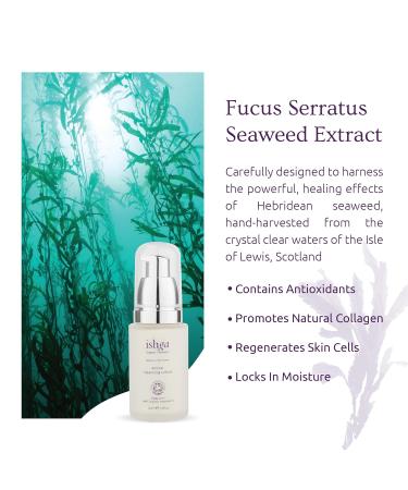 Ishga Facial Cleanser - Natural & Organic Hydrating Lotion with Scottish Seaweed Cocoa Butter & Jojoba Oil | Vegan & Cruelty-Free | For All Skin Types | 1.01 fl oz - Buy Online on GoSupps.com