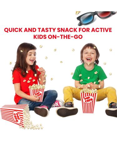 50 Pcs Popcorn Boxes for Party 5.5 Inches Tall Red & White Striped Popcorn Bags Mini Popcorn Buckets & Popcorn Bowl for Movie Theater Home Carnival Decorations (50) - Buy Online on GoSupps.com
