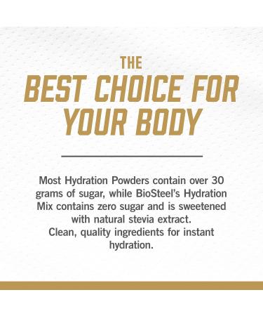 BIOSTEEL Zero Sugar Hydration Mix Great Tasting Hydration with 5 Essential Electrolytes Fruitropolis 45 Servings per Tub - Buy Online on GoSupps.com