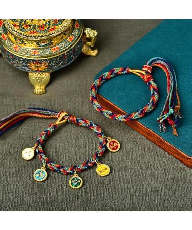 Oralgo's Hand-Woven Colorful Bracelet | Stylish & Symbolic Fashion Accessory for Everyday Use - Buy Online on GoSupps.com