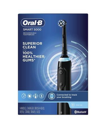 Oral-B Pro 5000 Smartseries Electric Toothbrush - Bluetooth Connectivity | Black Edition - Buy Online on GoSupps.com