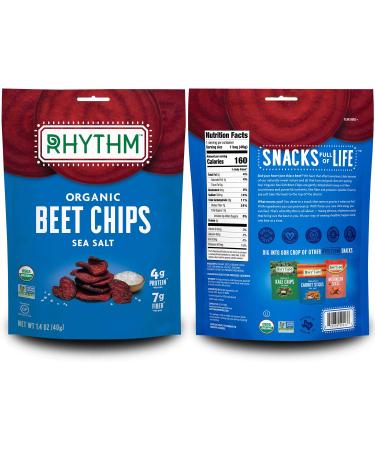 Rhythm Superfoods Variety Box: Cauliflower Bites, Kale Chips, Beet Chips, Carrot Sticks - Organic, Gluten-Free, Vegan, Paleo Friendly Snacks - Buy Online on GoSupps.com