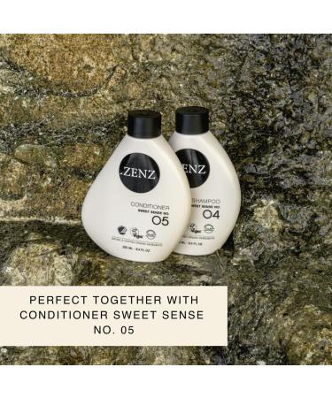 Zenz Sweet Sense No. 05 Conditioner 250ml | Bergamot & Orange Blossom | Volume & Moisture | Silicone-Free | For Normal & Fine Hair - International Shipping - Buy Online on GoSupps.com