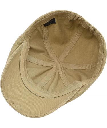 VOBOOM Cotton Flat Cap Cabbie Hat - Khaki | Gatsby Ivy Irish Newsboy Hunting Cap - Buy Online on GoSupps.com