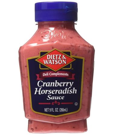 Dietz & Watson Deli Compliments Cranberry Horseradish Sauce 9oz Bottle - Pack of 2 - Buy Online on GoSupps.com
