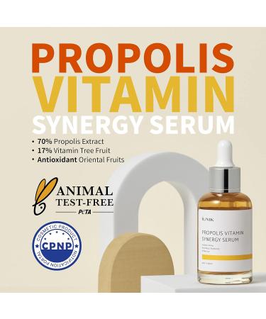 iUNIK Propolis Vitamin Synergy Serum 50 ml - Buy Online on GoSupps.com