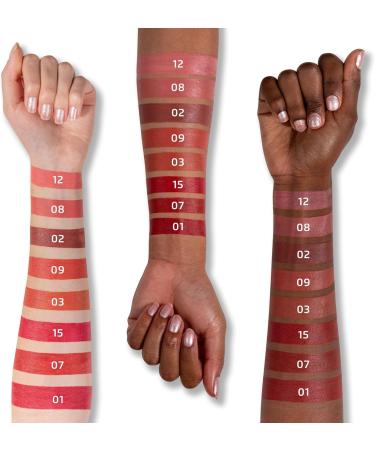  Impala IMPALA Matte Color Automatic Lipstick Mandarin Morning #03 | Long-Lasting Matte Lipstick | Moisturising Lips and Large Pigment | Lipstick with Creamy Texture and Balm Effect - Buy Online on GoSupps.com