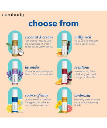 Perfume Oil for Women Puresense Source of Envy - (10ml) Aromatic Roll On Perfumes for Women Therapeutic Grade Oil Blend Organic Body Oil Fragrances Travel Size Women Perfume Made in USA - Buy Online on GoSupps.com