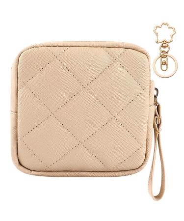 I like hygiene bags with a sakura keychain for teenagers girls lady sustainable menstruation cup bag hygiene bag with zipper and compartment