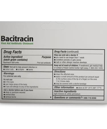 First Aid Antibiotic Ointment 0.5 Ounce (Pack of 4) - Buy Online on GoSupps.com
