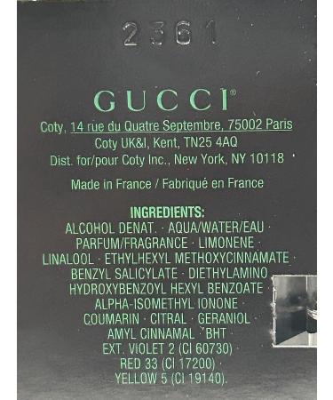 Gucci Guilty Black Sample Perfume Men EDT Spray Pour Homme MINI SMALL Travel Size 1.5 ML / 0.05 (3676) - set of 3 Guilty 0.05 Fl Oz (Pack of 1) - Buy Online on GoSupps.com