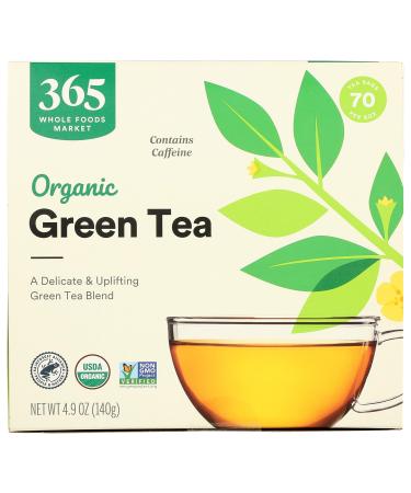 365 by Whole Foods Market, Tea Green Organic, 70 Count - Buy Online on GoSupps.com