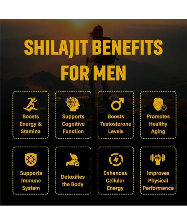 MORARE 150 Shilajit Capsules Himalayan Shilajit for Men & Women, 75 Days Supply, 10,000mg Equivalent per Serving with 85+ Trace Minerals & Fulvic Acid Shilajit Helps Boost Energy & Stamina - Buy Online on GoSupps.com