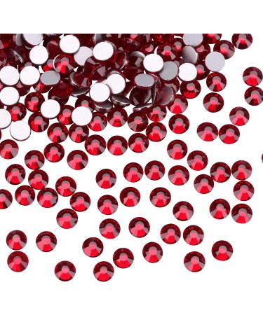 Jollin Rhinestones Dark Siam SS20 - 576pcs Flat Back Glass Gems for Adhesive Crafting - Buy Online on GoSupps.com