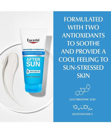 Eucerin Sun Advanced Hydration SPF 30 Sunscreen Lotion + After Sun Bundle - 5oz Sunscreen, 6.7oz Moisturizing After Sun Lotion - Buy Online on GoSupps.com