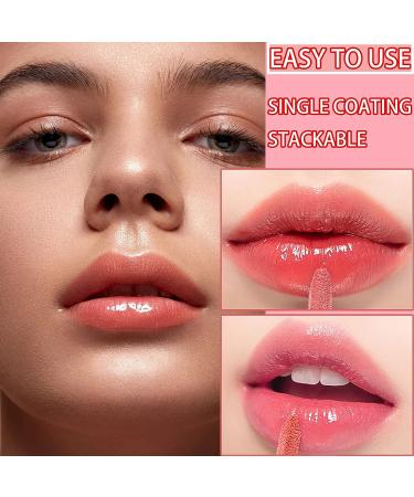6 Pcs Lip Gloss Set - Moisturizing Lip Oil for Plumping, Shimmer, and Hydration | Tinted Lip Balm, Long Lasting Clear Liquid Lipstick - 6PC - Buy Online on GoSupps.com