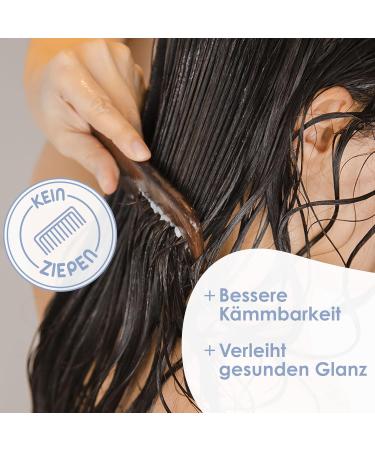 Jean & Len Conditioner Repair | Keratin & Mandel for Structured Hair | Frizz Control & Shine | Vegan & Paraben-Free 300 ml - Buy Online on GoSupps.com
