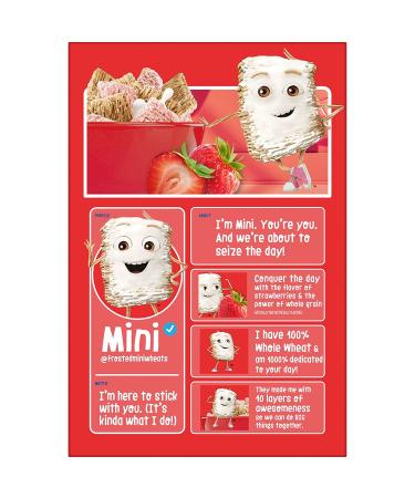 Kellogg's Frosted Mini Wheats Strawberry Cereal 14.3oz - Fiber Breakfast Snack for Kids - Buy Online on GoSupps.com