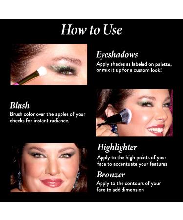 Laura Geller NY 2023 Oprah's Favorite Party in a Palette Guest of Honor Set - 4 Full Face Makeup Palettes for Eyes, Highlighter & Blush - Travel Friendly - Buy Online on GoSupps.com