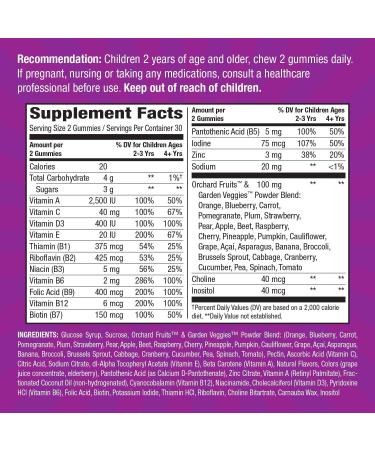 Nature's Way Alive! Gummies for Kids - Cherry, Orange & Grape Flavored Multi-Vitamins (60 Count) - Buy Online on GoSupps.com