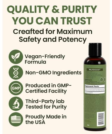 Humineral Fulvic Acid Trace Minerals Drops for Water - Raw Liquid Ionic Minerals with Humic Acid & Electrolytes - Energy Immune & Gut Support Detox - Vegan Plant-Based Concentrate - 8 oz - Buy Online on GoSupps.com