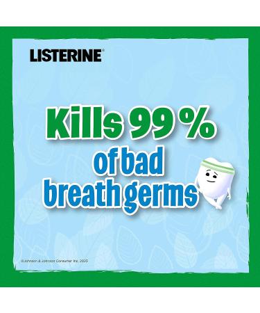 Listerine Smart Rinse Kids Fluoride Mouthwash - Mint Shield Flavor 500mL - Buy Online on GoSupps.com