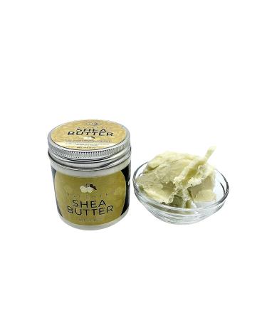 Unscented Handcrafted Shea Butter - 8 oz | Natural Moisturizer for All Skin Types - Buy Online - Buy Online on GoSupps.com