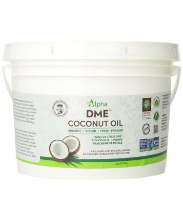 Alpha DME Organic Virgin Coconut Oil 3500ml 3.5L