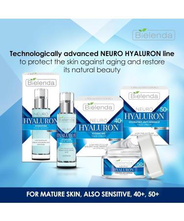 S rum Facial Neuro Hialuron by Bielenda - Hydrating & Anti-Aging Serum for Glowing Skin | International Shipping Available - Buy Online on GoSupps.com