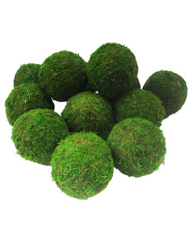 kaveno Green Moss Decorative Ball Natural (2.4