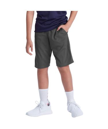 C9 Champion Boys' Core Mesh Shorts-9" Inseam X-Large Charcoal