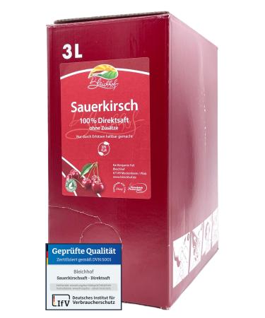 Bleichhof BLEICHHOF Sour Cherry Juice Direct juice vegan bag-in-box (1 x 3 l)