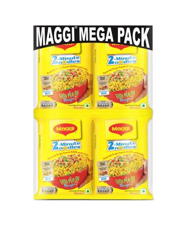 Maggi 2 Minutes Noodles Masala, 70 grams pack (2.46 oz)- 12 pack - Made in India Masala 2.46 Ounce (Pack of 12)