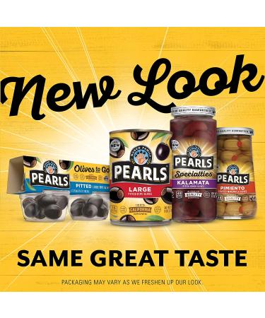 Pearls California Sicilian Style Pimiento-Stuffed Queen Green Olives - 1 Gallon - Buy Online on GoSupps.com