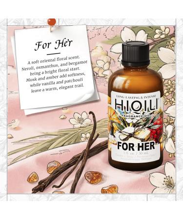 HIQILI 100ML Vanilla Essential Oil & 30ML for Her Fragrance Oil for DIY Diffuser - Buy Online on GoSupps.com