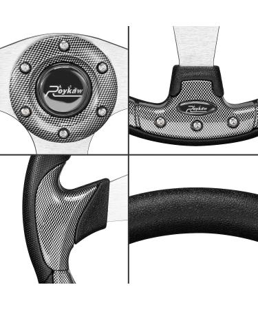 Roykaw Golf Cart Steering Wheel Hub Adapter - EZGO Club Car Yamaha Style 2 (Black) - Buy Online on GoSupps.com