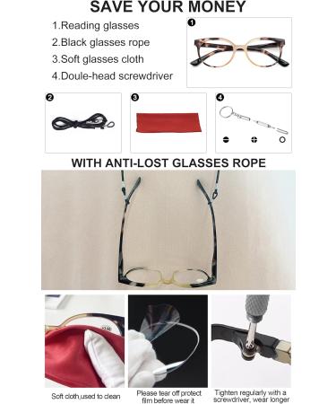 OCCI CHIARI Bifocal Reading Glasses for Women - Blue Light Blocking Clear Top Stylish & Affordable - Available in 1.0 to 3.5 (200+ Brown - Buy Online on GoSupps.com