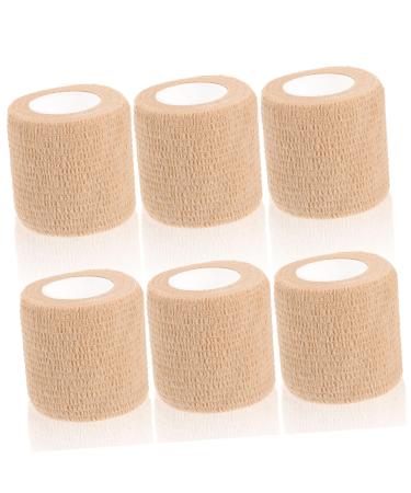 FRCOLOR 6 Rolls Sports Fitness Training Adhesive Wrist Tapes Football Sports Adhesive Sports Tape Tape Basketball Football