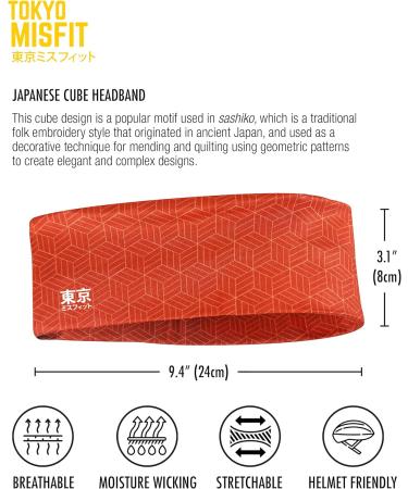 Tokyo MISFIT - Japanese Headbands for Men & Women | Welding Yoga Fashion Sports & Running Accessories - Buy Online on GoSupps.com