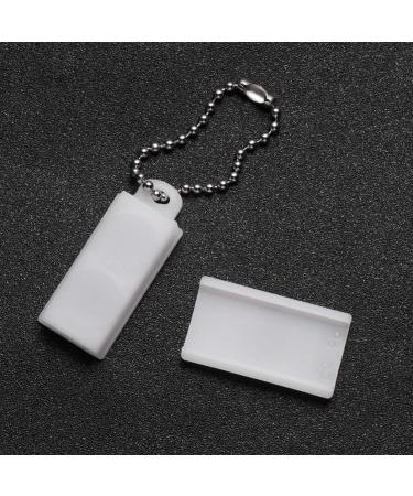 Supvox 5-Pack Hearing Aid Battery Holder - Portable Plastic Cells Storage Box with Key Rings for Home & Travel - Buy Online on GoSupps.com