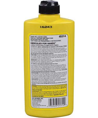 Oatey 45314 Hercules Lemon Lotion Hand Cleaner - Citrus Scent | International Shipping Available - Buy Online on GoSupps.com