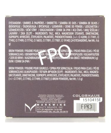 Colorhaus Mini All Eyes on Me Palette - Professional Eyeshadow Palette with Mirror | 4 Light Shades & Wildflower Graphics - International Shipping Available - Buy Online on GoSupps.com