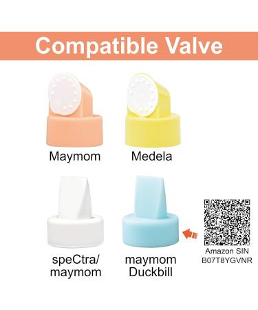 Maymom Myfit Base Connector (2Pc) Narrow Neck: These Connectors Will Fit and Medela Bottles Narrow Neck Bottles. Base connecter - Buy Online on GoSupps.com