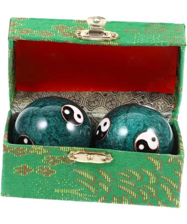 Gleavi 4-Piece Hand Massage Stress Balls - Chinese Baoding Balls for Stress Relief & Wellness - Buy Online on GoSupps.com