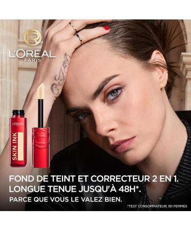 L'Oreal L Or al Paris Infailly Skin Ink 460 Deep Neutral Foundation Lange Foundation and Concealer in 1 Lighty texture 15ml - Buy Online on GoSupps.com