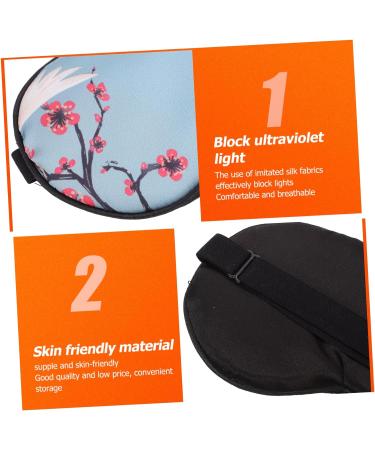 Hemoton Printed Sleep Mask - 2 Pcs Lightweight Adjustable Eye Cover for Travel and Sleep - Kid-Friendly Eye Shade and Blinders - Buy Online on GoSupps.com